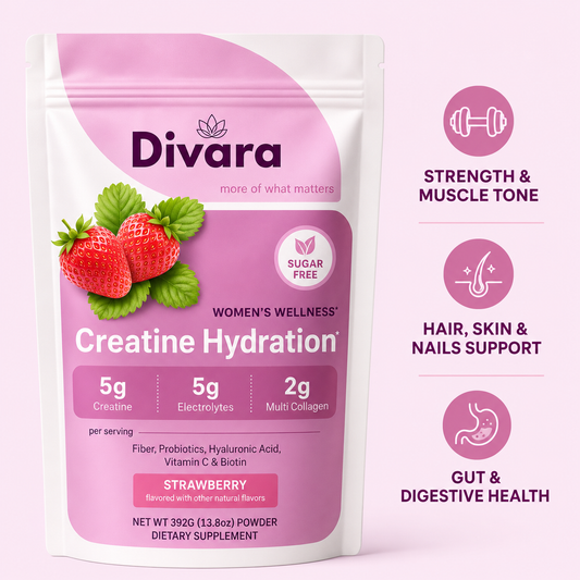 Creatine Hydration Powder 392g Strawberry Flavor
